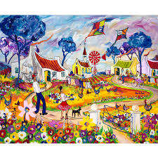 Puzzle 1500pc Kites By Portchie (RGS)