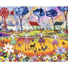 Puzzle 1000pc Hoola Hoops by Portchie (RGS)