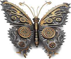 Puzzle 3D Steampunk Butterfly 52pc (Metal Earth)