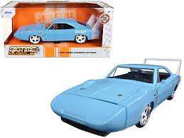 Dodge Charger Daytona Light Blue 1969 (scale 1 : 24)(Bigtime