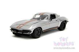Chev Corvette Silver w Bronze Stripes (scale 1 : 24)(Bigtime