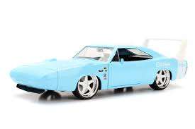 Dodge Charger Daytona Light Blue 1969 (scale 1 : 24)(Bigtime