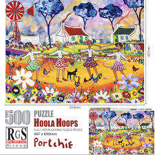 Puzzle 1000pc Hoola Hoops by Portchie (RGS)