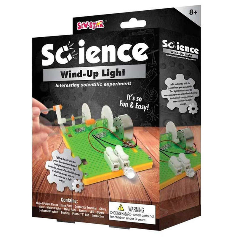 Sew Star DIY Science Wind Up Light (Boxed)