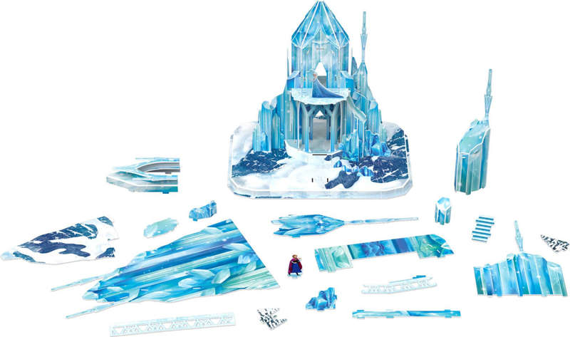 Puzzle 3D Disney Frozen Ice Palace Castle 73pc