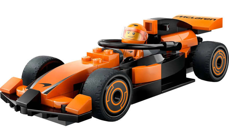 60442 F1 Driver with McLaren Race Car City