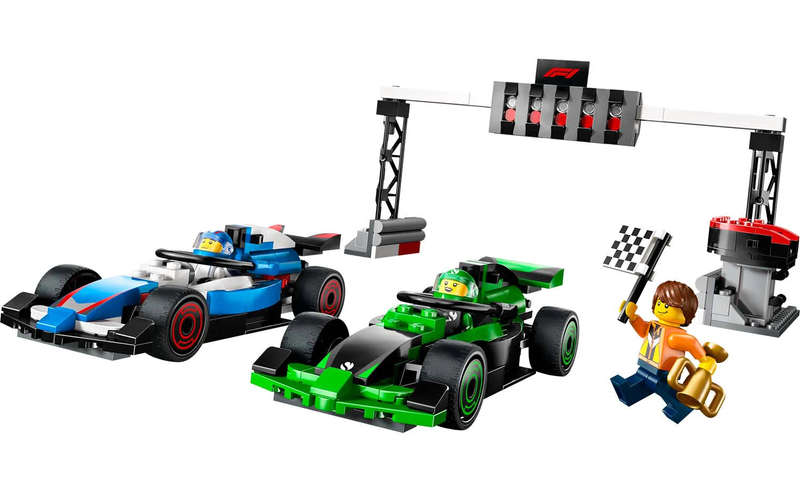 60474 F1 Grid with VCarb & Sauber Race Cars Formula 1 City