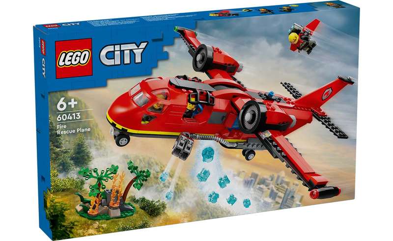 60413 Fire Rescue Plane City