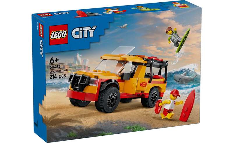 60453 Lifeguard Beach Rescue Truck City