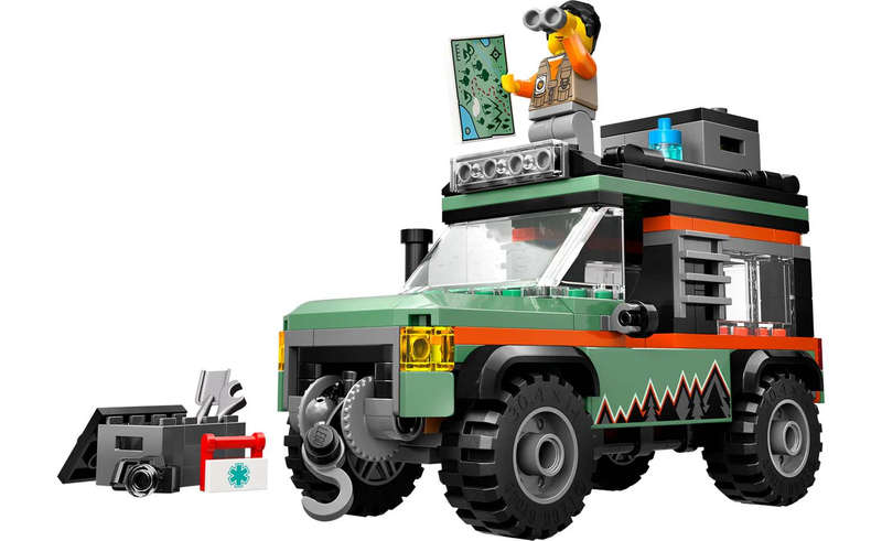 60447 Off Road 4x4 Mountain Truck City