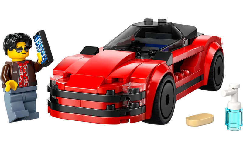 60448 Red Sports Car City