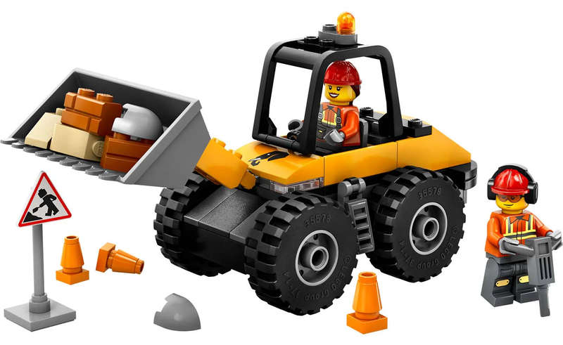 60450 Yellow Construction Wheel Loader City