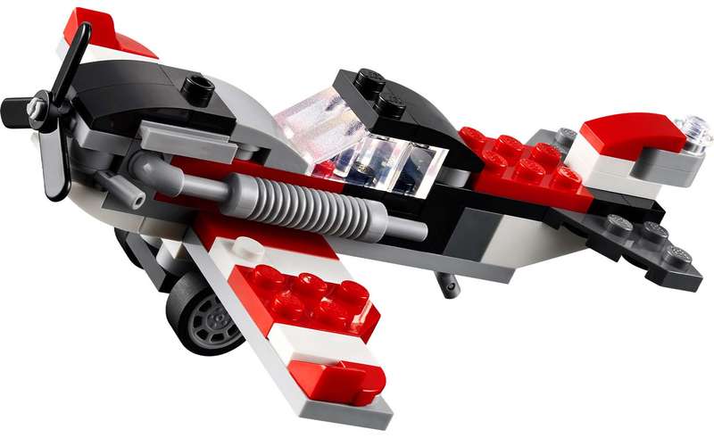 31146 Flatbed Truck with Helicopter Creator