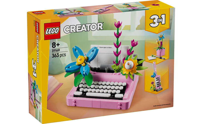31169 Typewriter with Flowers Creator