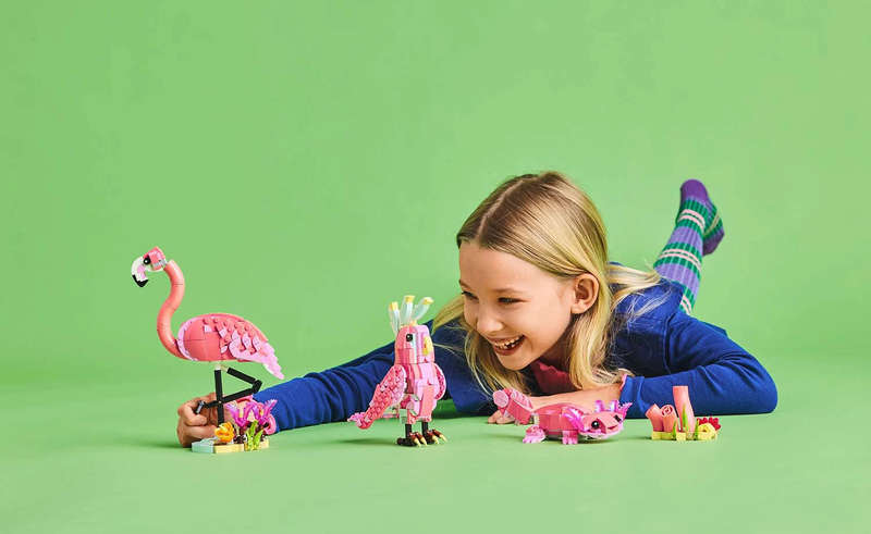 31170 Wild Animals Pink Flamingo Creator