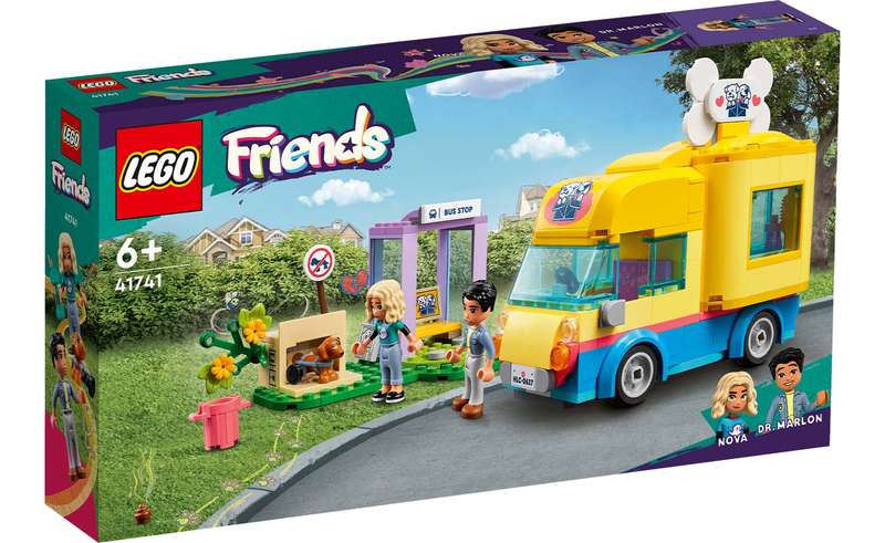 41741 Dog Rescue Van Friends