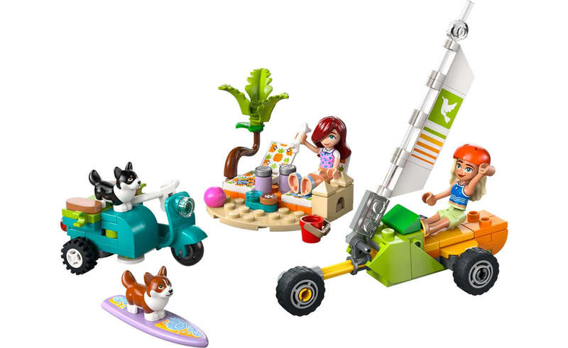 42641 Surfing Dogs & Scooter Adventure Friends