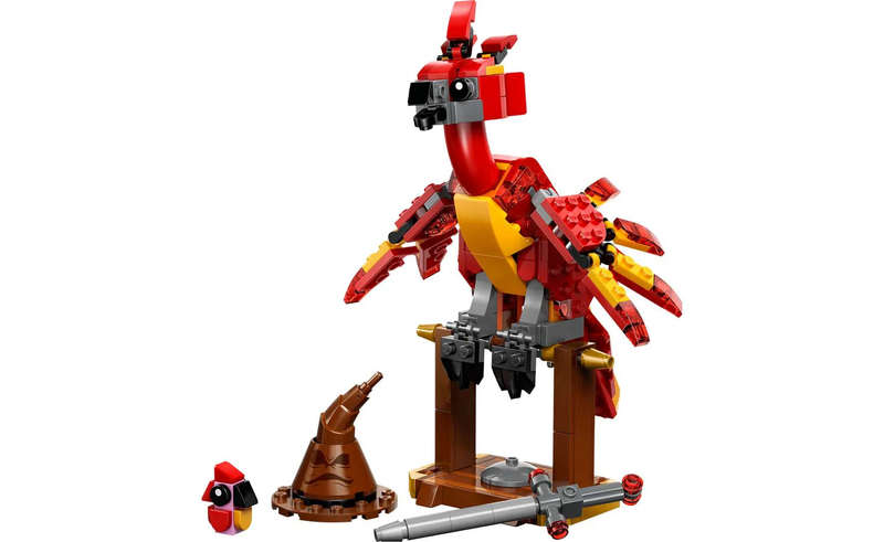 76448 Fawkes : Dumbledore's Phoenix Harry Potter