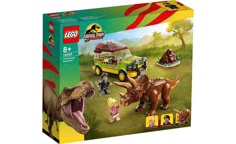 76959 Triceratops Research Jurassic Park