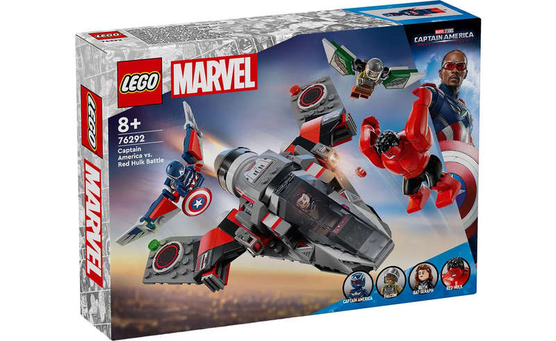 76292 Captain America Vs Red Hulk Battle Marvel