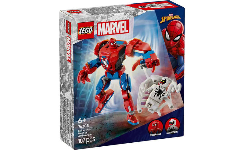 76308 Spider Man Mech VS Anti-Venom Marvel