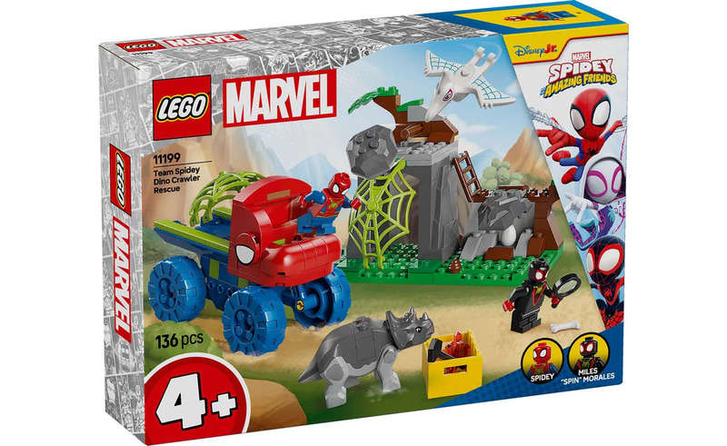 11199 Team Spidey Dino Crawler Rescue Marvel