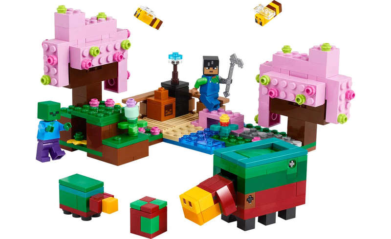 21260 The Cherry Blossom Garden Minecraft