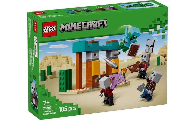 21267 The Illager Desert Patrol Minecraft