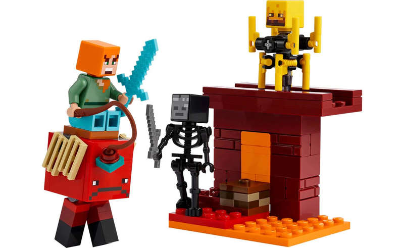 21266 The Nether Lava Battle Minecraft
