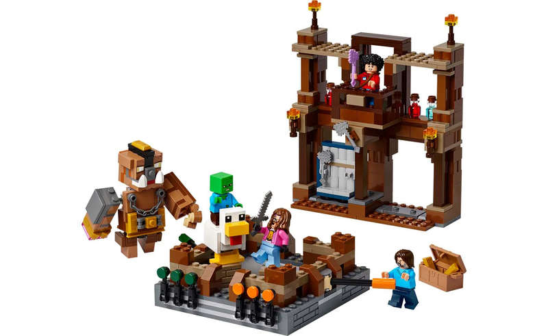 21272 Woodland Mansion Fighting Ring Minecraft