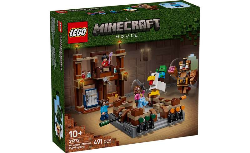 21272 Woodland Mansion Fighting Ring Minecraft