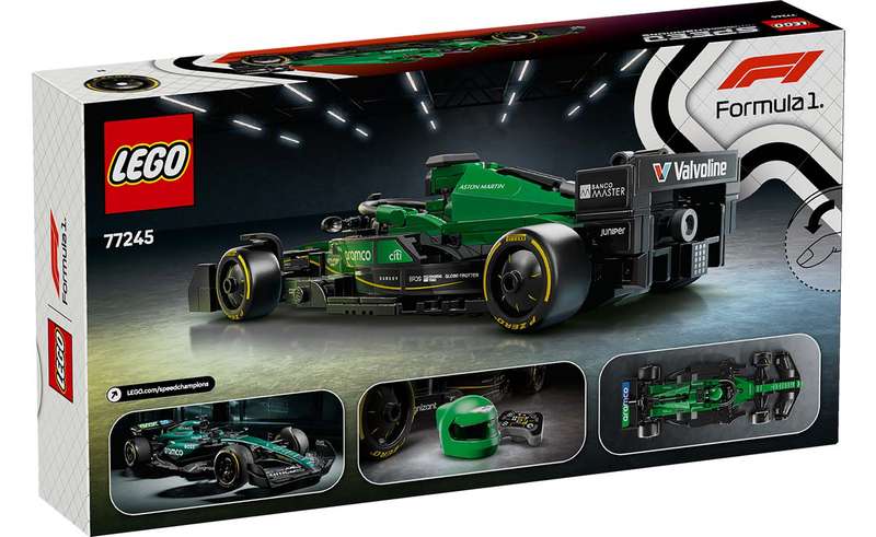 77245 Aston Martin Aramco AMR24 Formula 1 Speed Champions