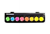 Micador Dark Arts 8 x Neon Watercolour Paint Discs w Brush