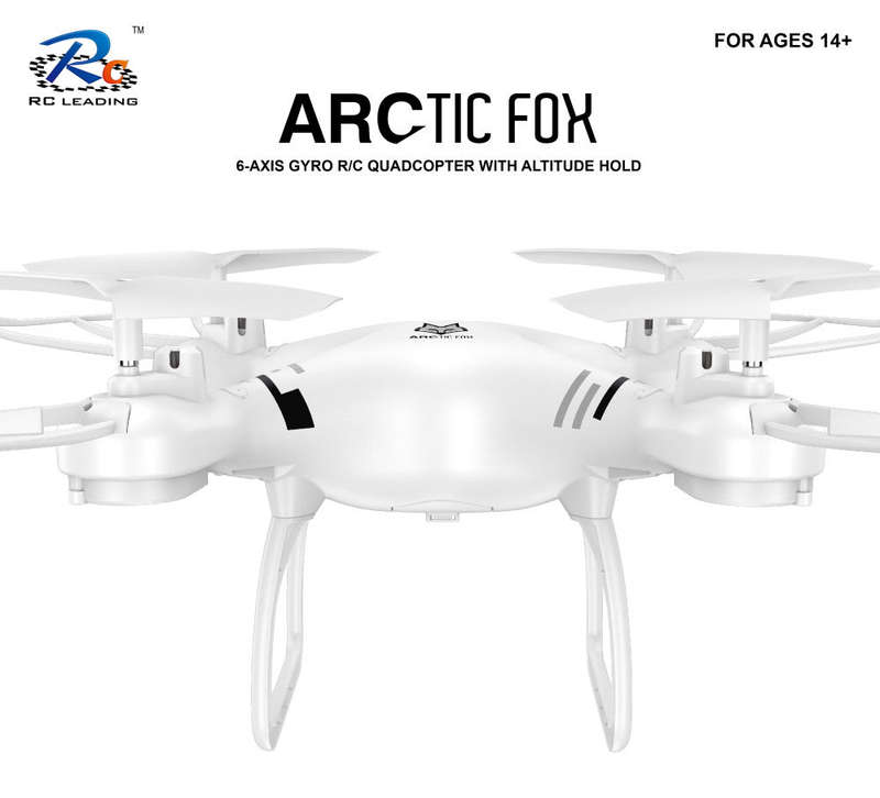 R/C Arctic Fox 2.4Ghz Drone with Altitude Hold