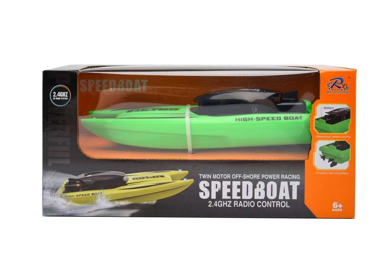 R/C 2.4GHz Speedboat Assorted (Boxed)