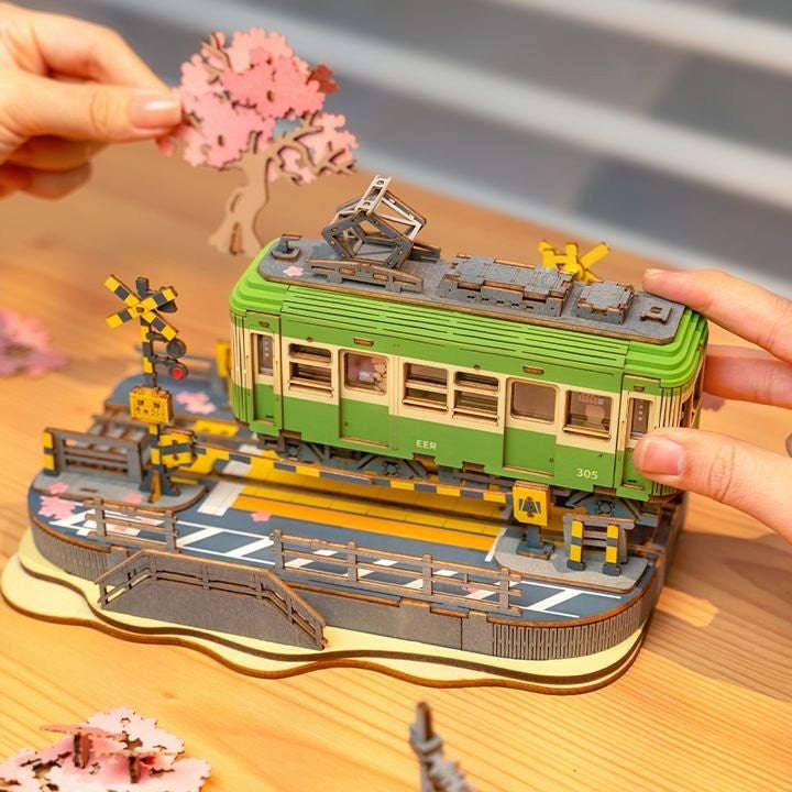 Puzzle 3D Sakura Journey (Wooden)