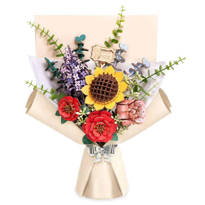 Puzzle 3D Flower Bouquet 581pc (Rowood)