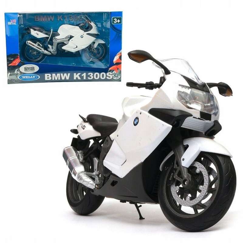 BMW K1300 S White (scale 1:10)