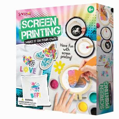 Sew Star DIY Screen Printing (Boxed)