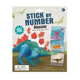 Sew Star Sticker By Number - Dinosaurs
