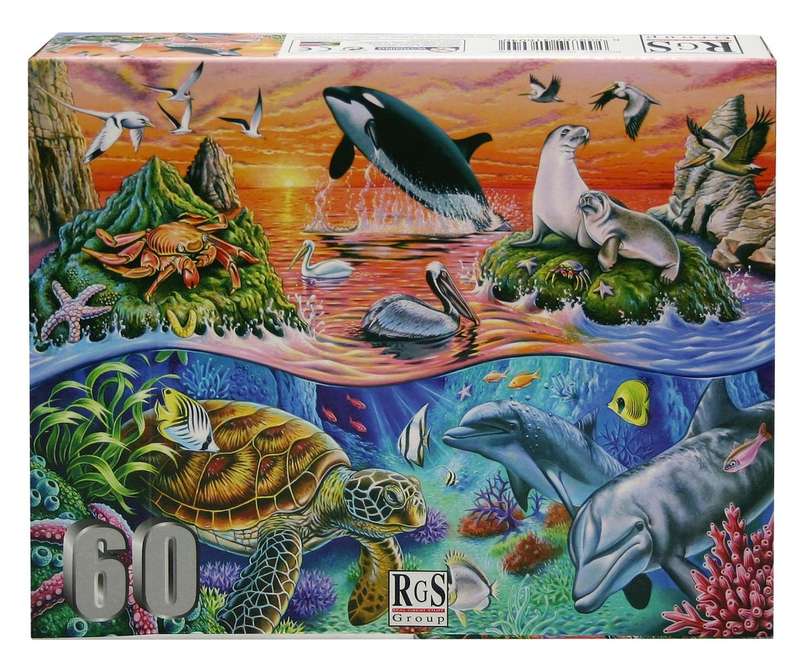 Puzzle 60pc Ocean Gathering