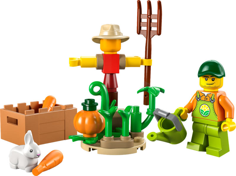 30590 Farm Garden & Scarecrow City (Bag)