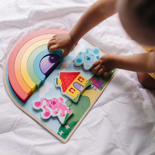 Blues Clues Rainbow Stacker Puzzle 9pc