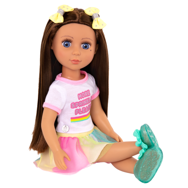 Glitter Girls 14 Inch Doll Kika Brown Hair