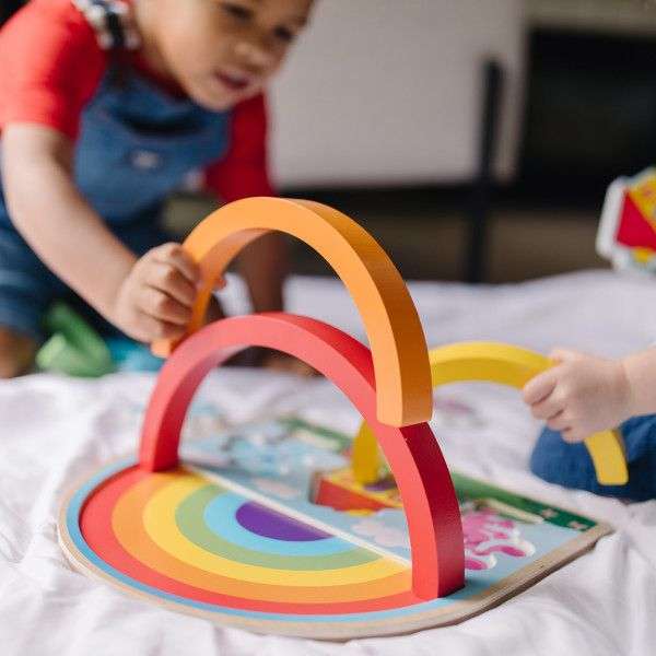 Blues Clues Rainbow Stacker Puzzle 9pc
