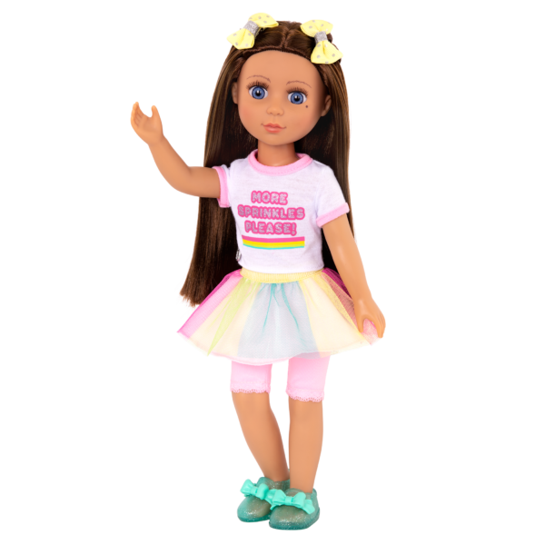 Glitter Girls 14 Inch Doll Kika Brown Hair
