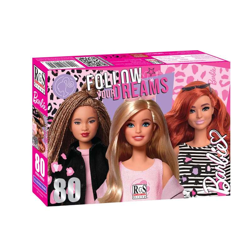 Puzzle 80pc Barbie Dream