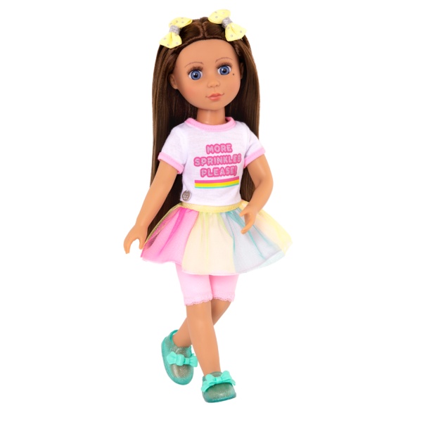 Glitter Girls 14 Inch Doll Kika Brown Hair