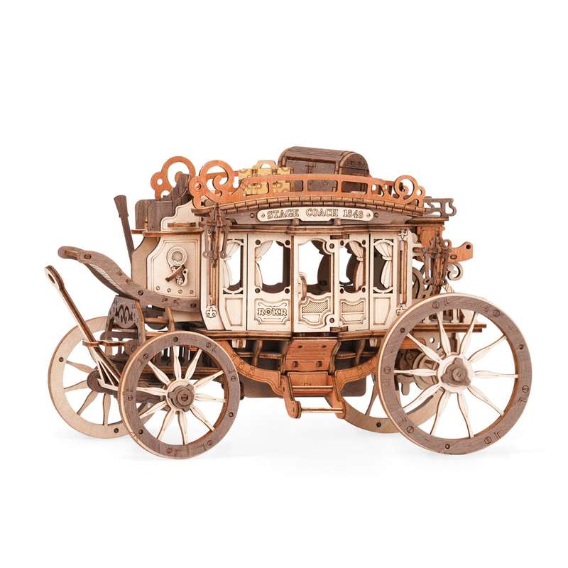 Puzzle 3D Mechanical Music Box - Stage Coach 199pc