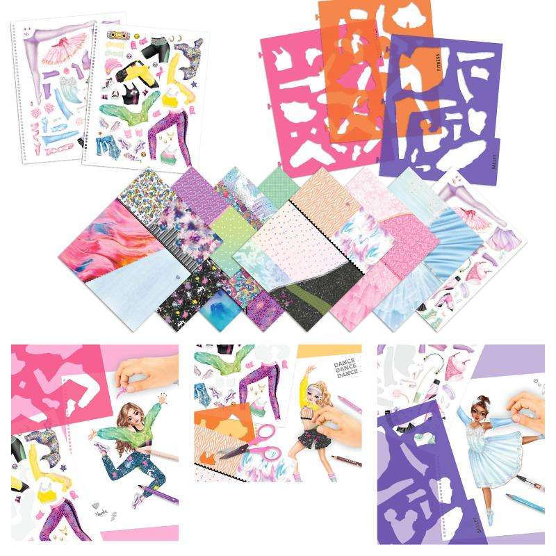 Top Model Dance Colouring Book